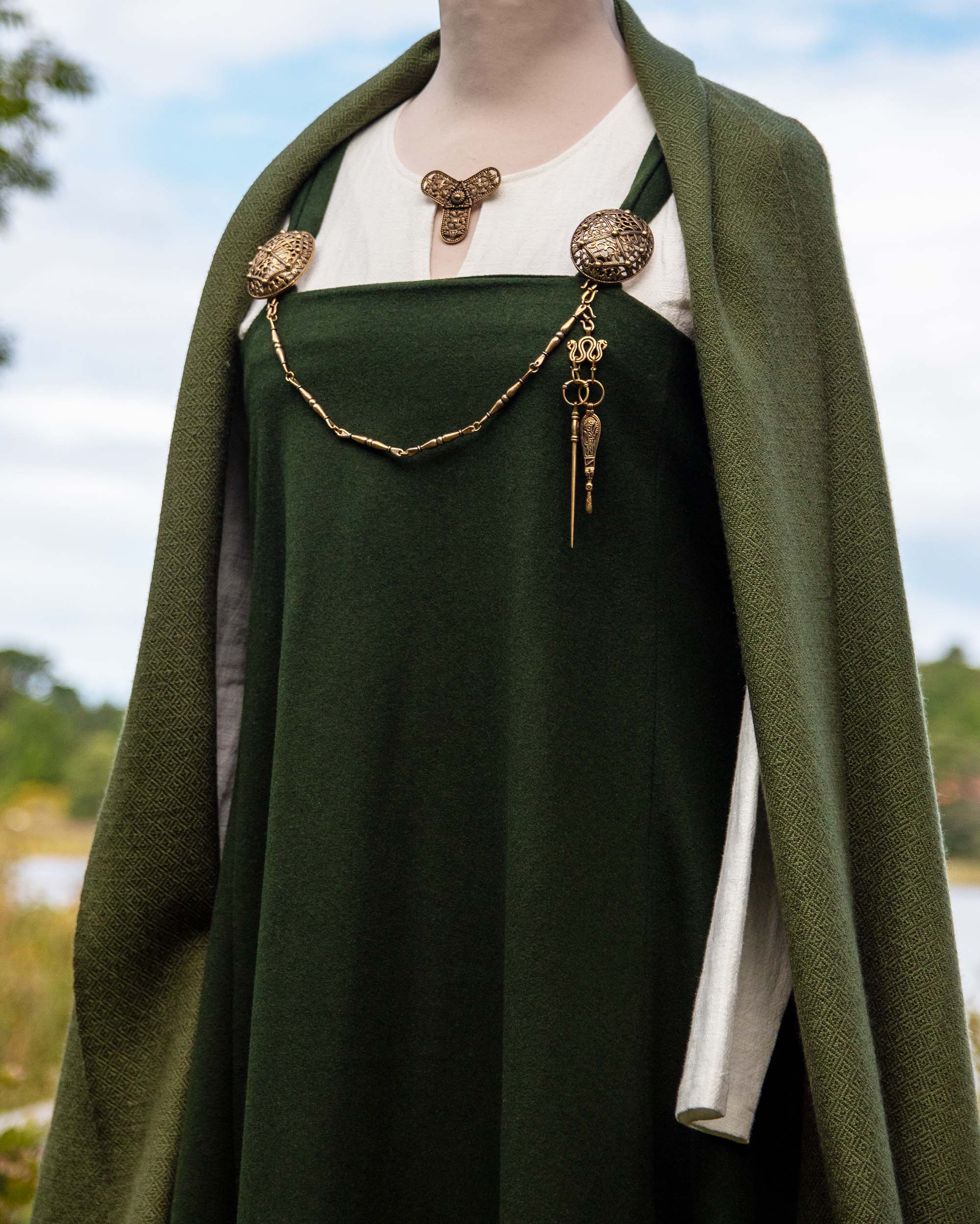 Komplett viking festdrakt