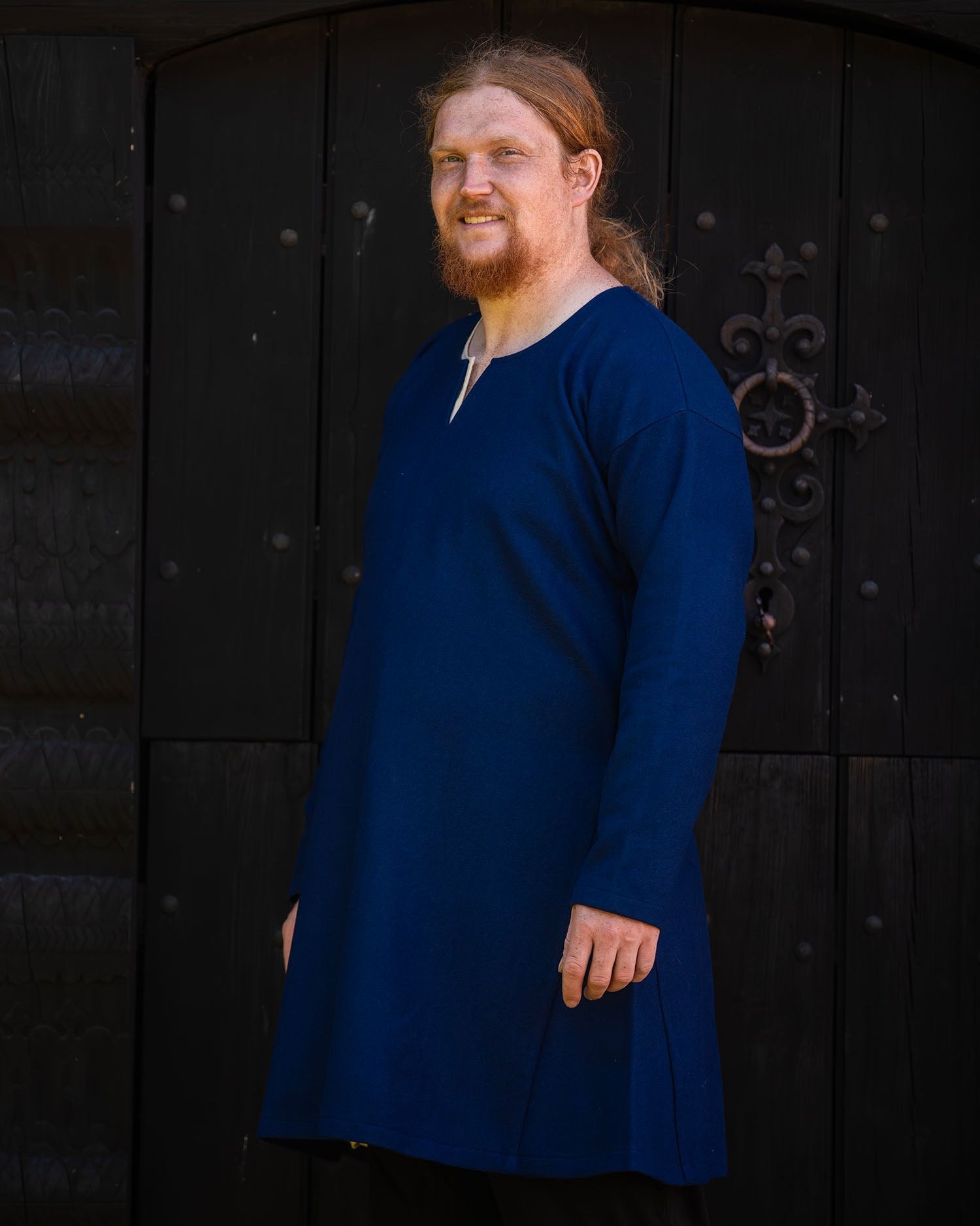 Modellen er 185 cm høy og bruker størrelse XL.