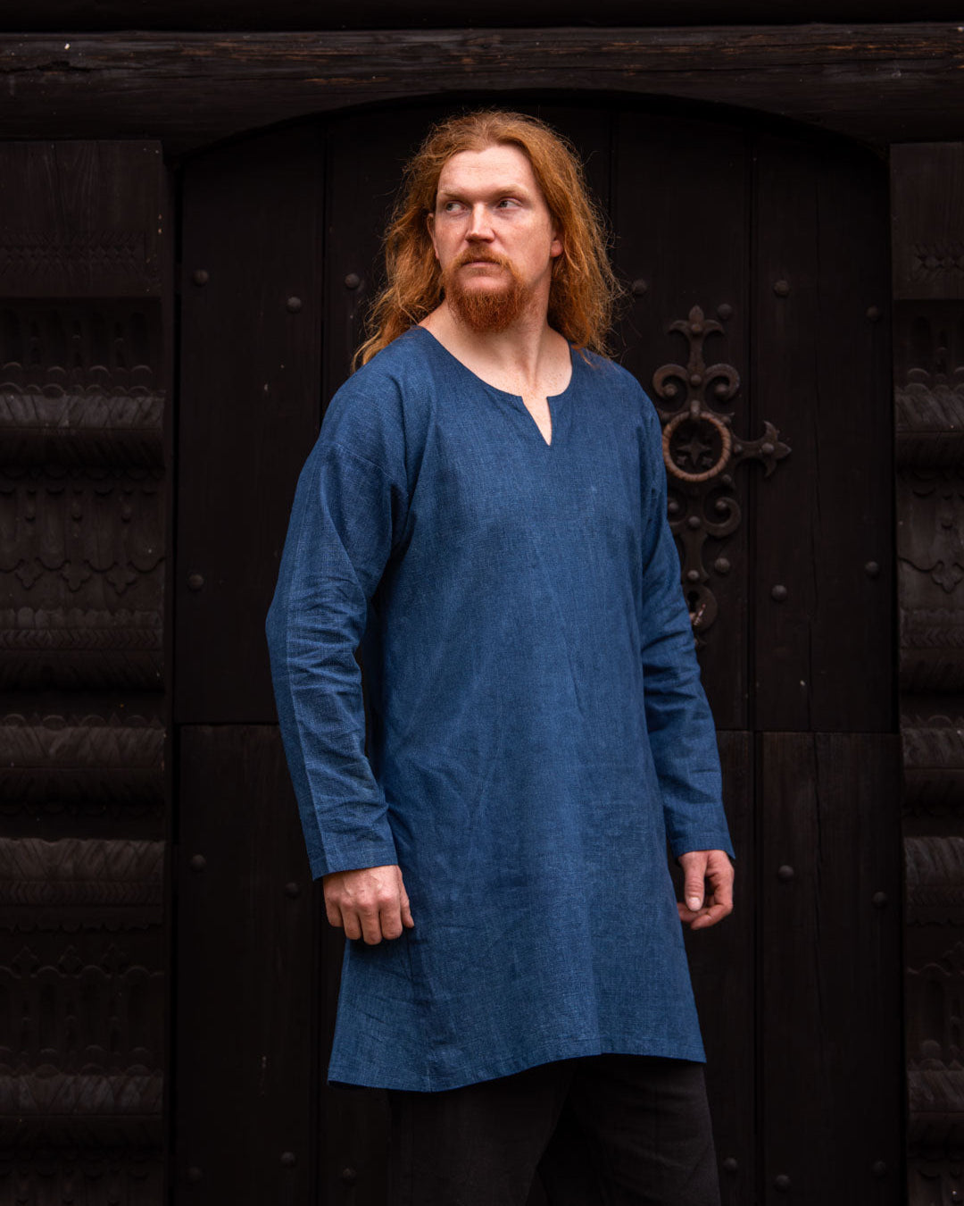 Modellen er 185 cm høy og bruker størrelse XL.