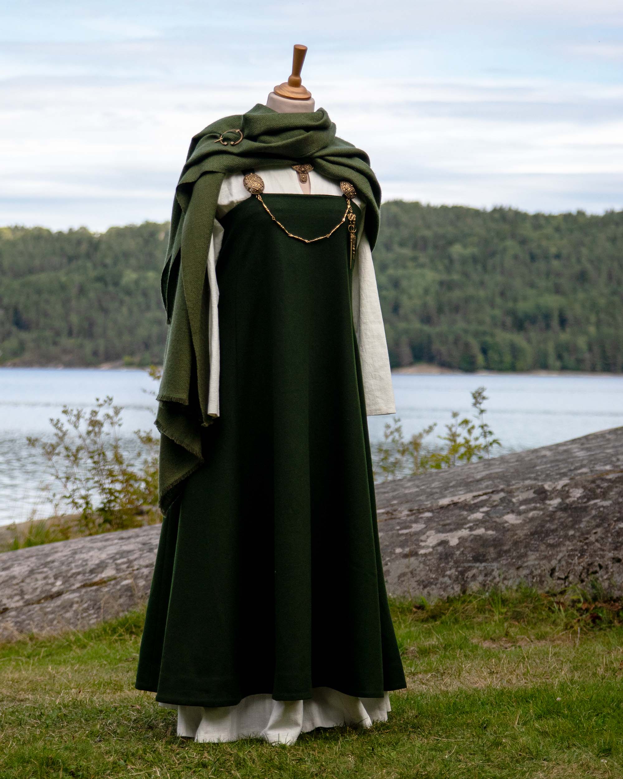 Komplett viking festdrakt