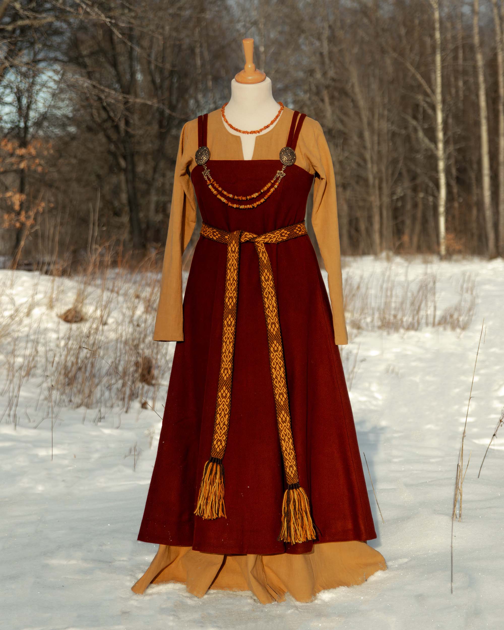 Komplett viking festdrakt