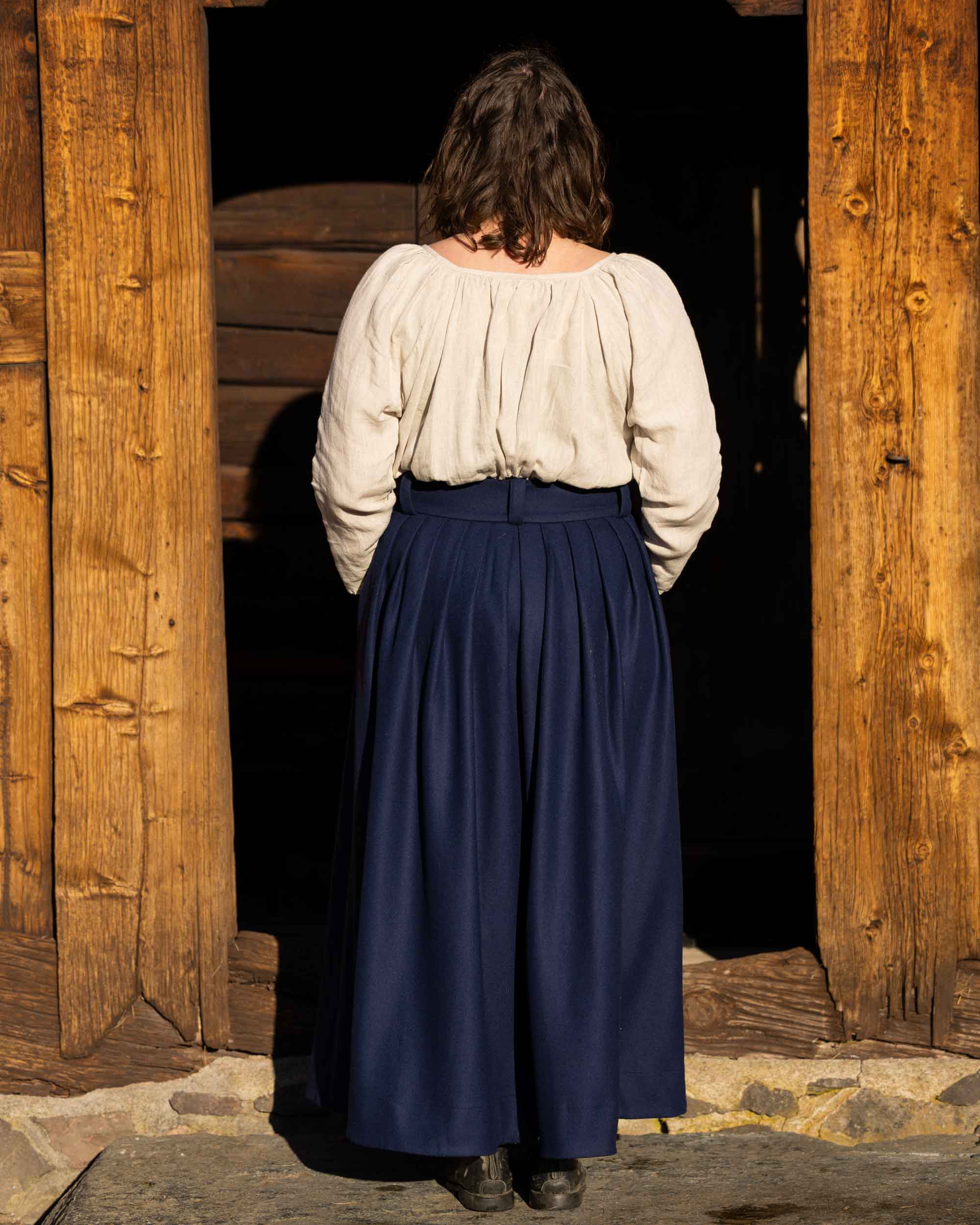 Modellen har på Dølastakken i størrelse XL