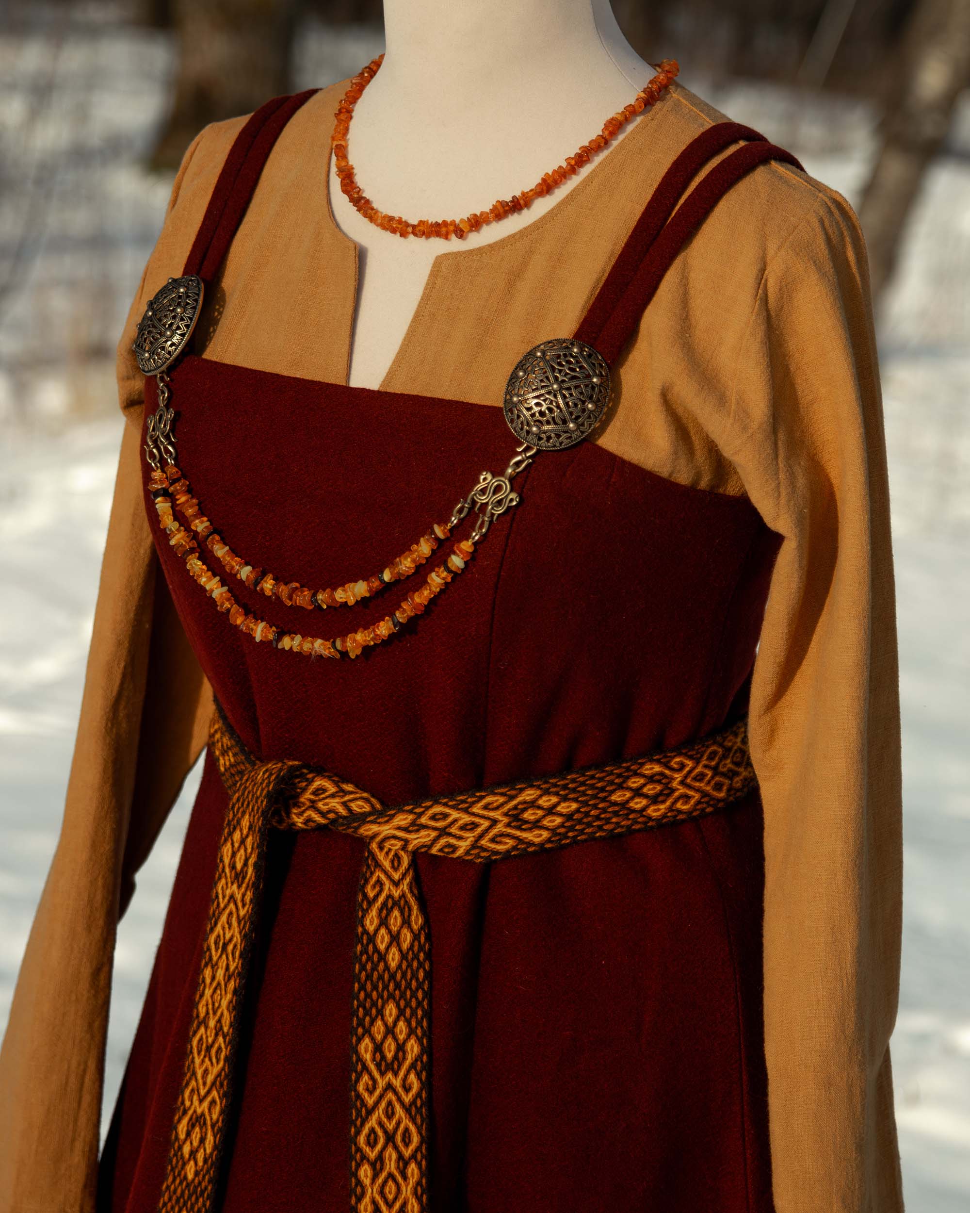 Komplett viking festdrakt