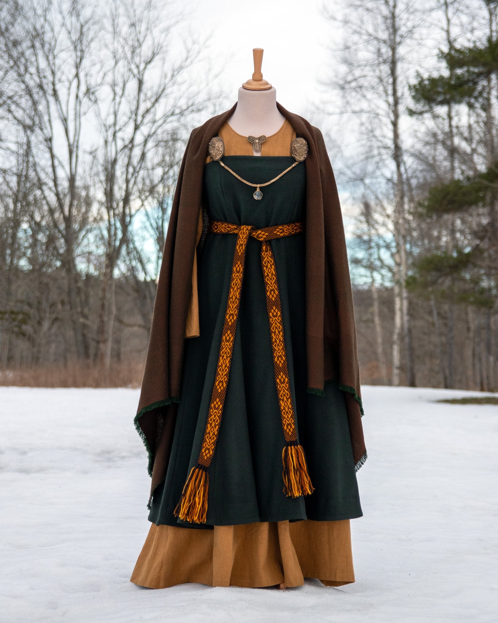 Komplett viking festdrakt