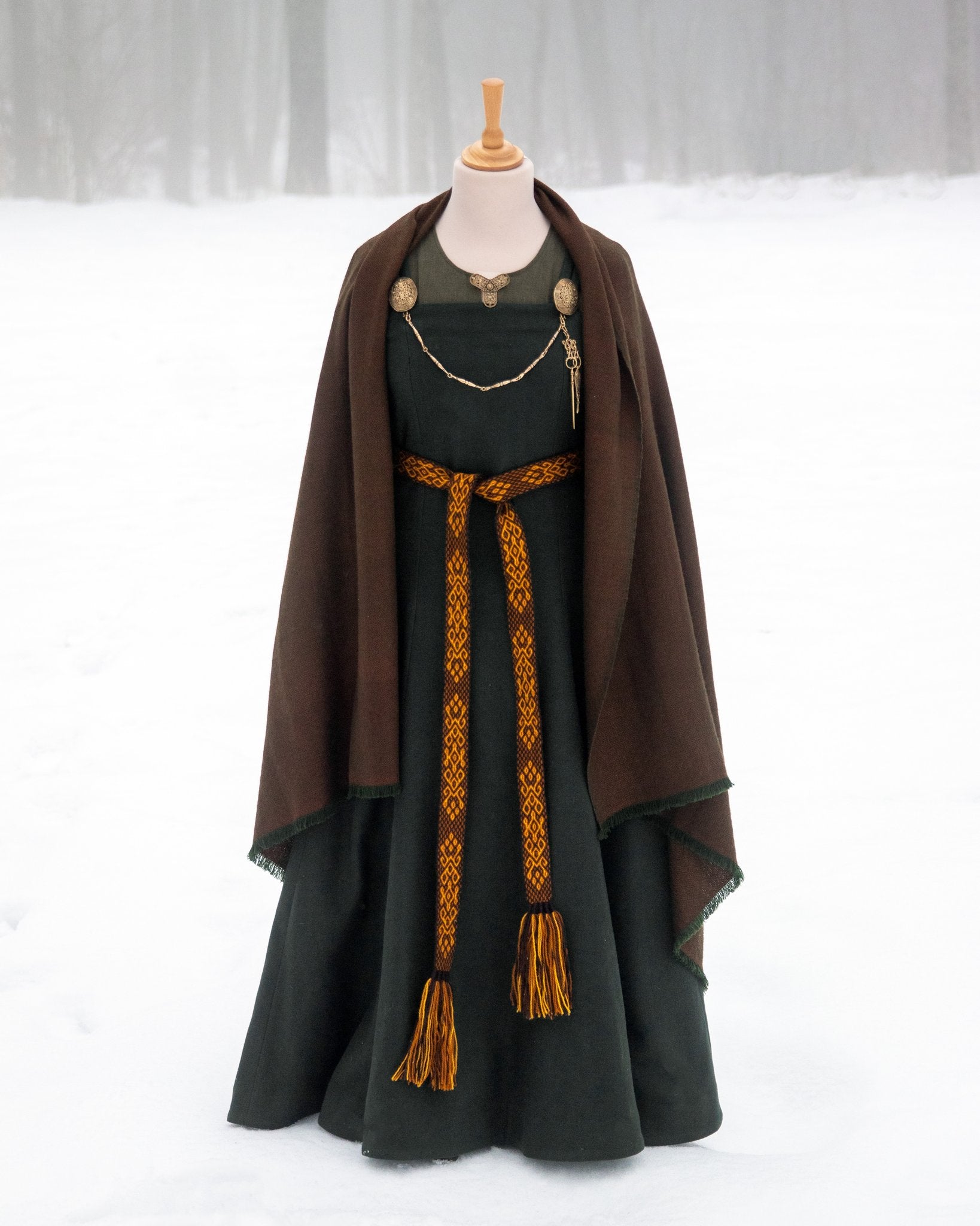 Komplett viking festdrakt